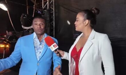 José Alberto “El Canario” felicita a Santiago Matías