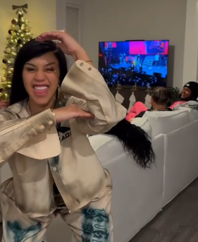 Cardi B estuvo en sintonía con el final de La Casa de Alofoke 2
