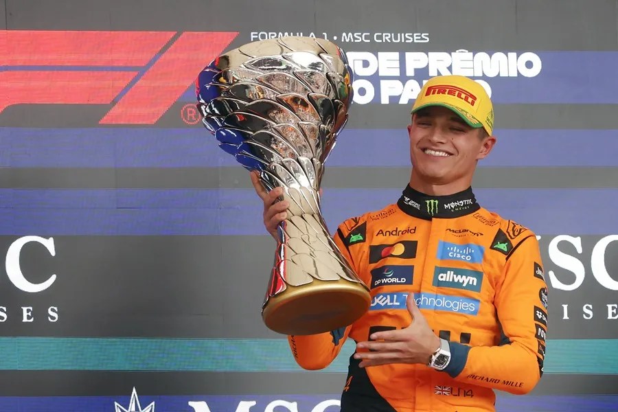 Lando Norris domina en Interlagos y consolida su liderato en el Mundial de Fórmula 1