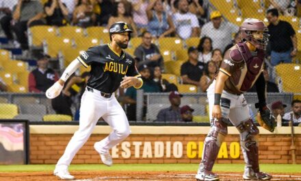 Alberto Rodríguez impulsa triunfo de las Águilas Cibaeñas sobre los Gigantes del Cibao