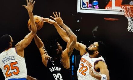 Knicks vencen 113-100 a Nets con 37 puntos de Karl Towns