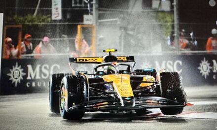 Lando Norris logra la pole en clasificación de Las Vegas