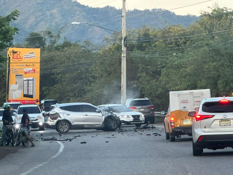 Accidente de tránsito en Puerto Plata.