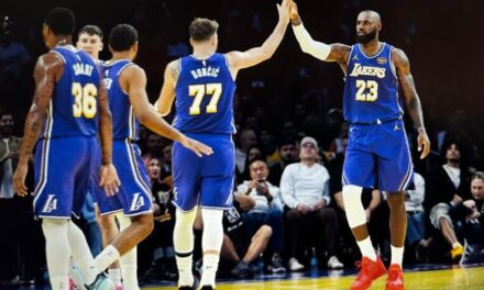 Luka y LeBron llevan a Lakers a vencimiento 135-118 a Clippers