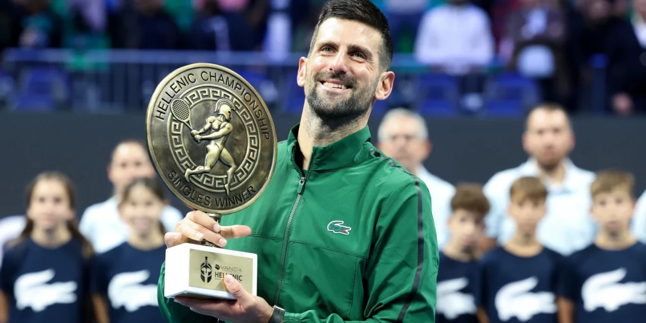 Novak Djokovic establece nuevo récord tras ingresar el ATP 250 de Atenas