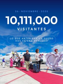 República Dominicana aspira a atraer más de 10 millones de visitantes para noviembre de 2025
