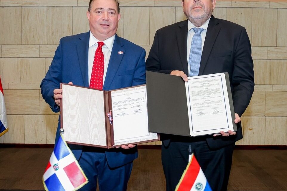República Dominicana y Paraguay sellan acuerdo para reforzar la conectividad aérea