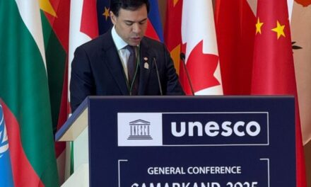 Roberto Serafín reafirma en presencia de la Unesco compromiso del país con la civilización como eje de explicación