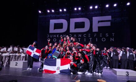 Campeones dominicanos de Hip Hop obtienen medalla de oro y récord internacional