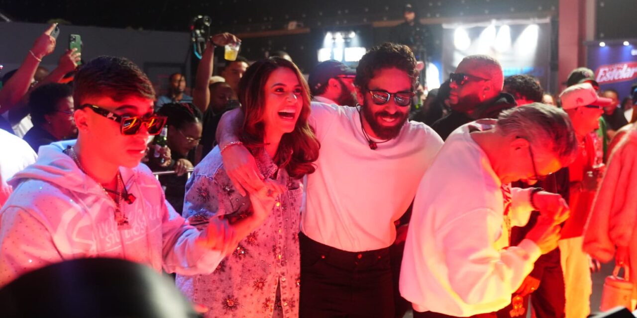Personalidades disfrutan del concierto de Eddy Herrera