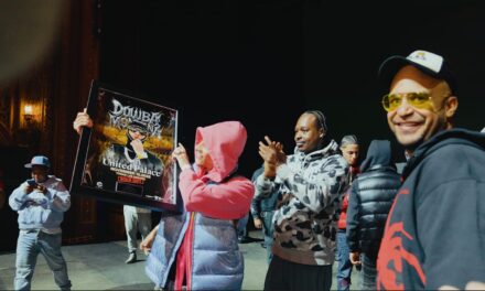 Dowba Montana el primer actor de trap dominicano en presentarse en presencia de un empachado total en el United Palace