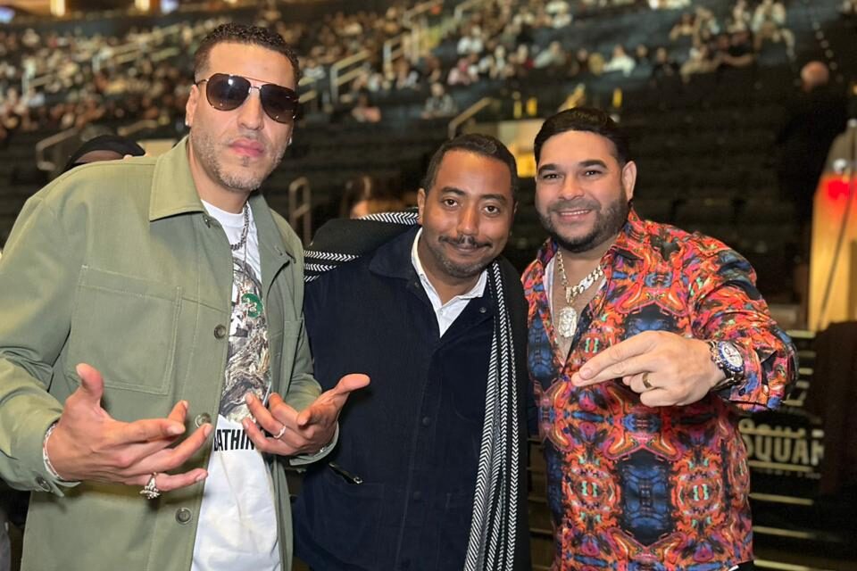 Personalidades en la Listening Party de Romeo y Prince Royce