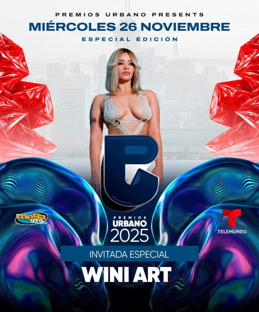 “Wini Art” presente en Premios Urbanos 2025 en Nueva York - Noticias de hoy en República Dominicana | último minuto