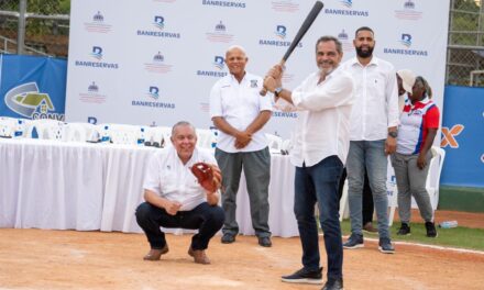 Comisionado de Béisbol deja inaugurada villa tiraje