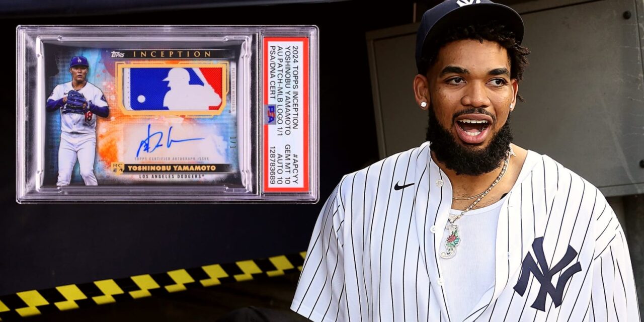 Karl-Anthony Towns sorprende con hallazgo de polímero “1-de-1” de Yamamoto vendida por US$72,000
