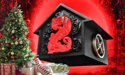 Participantes de la Casa Alofoke decoran un árbol