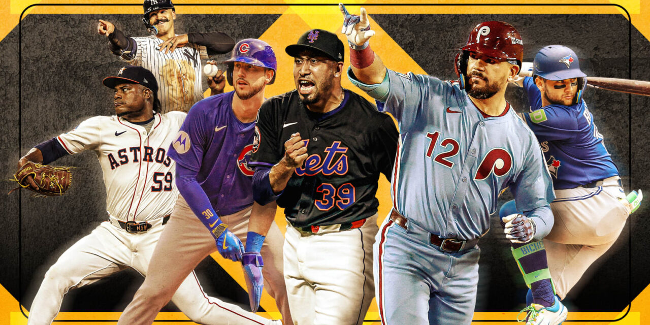 Schwarber, Tucker y Bichette, entre los 13 que la recibieron