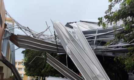 ¡Desastre! Fuertes vientos en Mao derriban casas y árboles