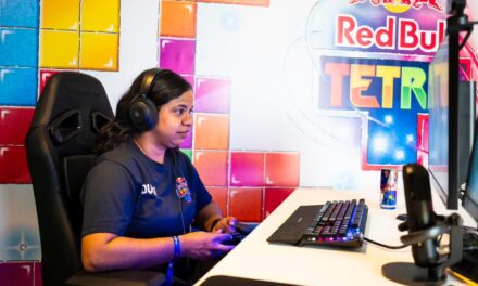Melina Díaz pone a RD en suspensión en la Final Internacional del Red Bull Tetris