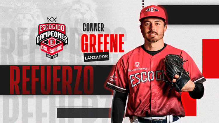 Escogido anuncia al arrojador Conner Greene