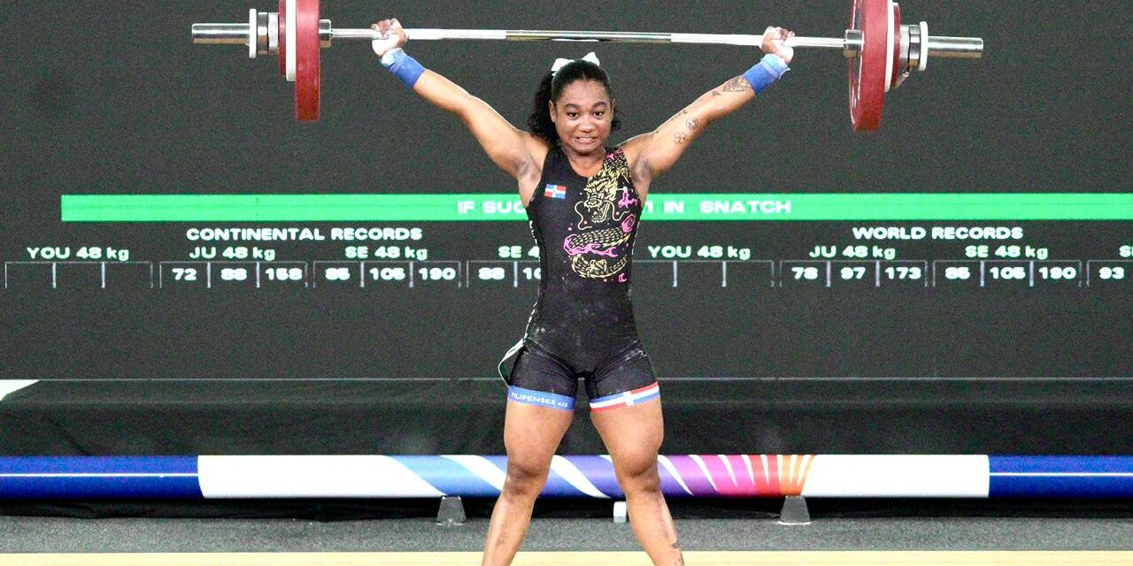 Dahiana Ortiz otorga primeras medallas a RD en Centroamericano de mancuerna