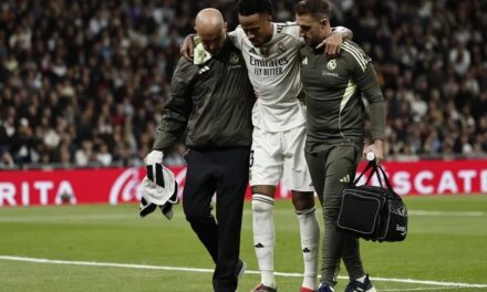 Militao estará cuatro meses de pérdida por rotura muscular en el bíceps femoral