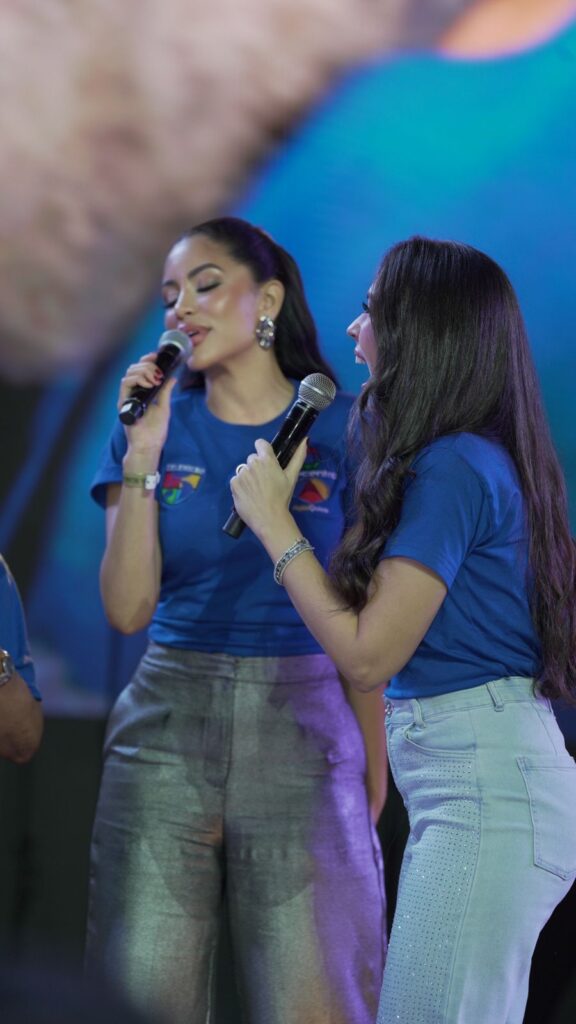 Melissa Santos se destaca por quinto año consecutivo en la animación de la Fiesta de los Empleados de Telemicro - Noticias de hoy en República Dominicana | último minuto