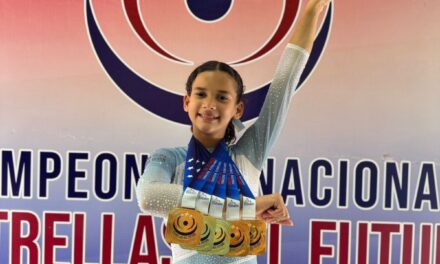 Coral Caamaño se corona campeona doméstico de deporte nivel 6 con 5 medallas de oro