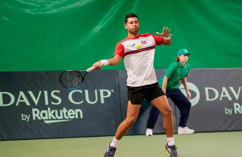 Nick Hardt regresa a la selección de tenis RD para corretear Copa Davis