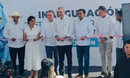 Abinader inaugura Canal La Vigía para contrarrestar obras haitianas en el río Masacre