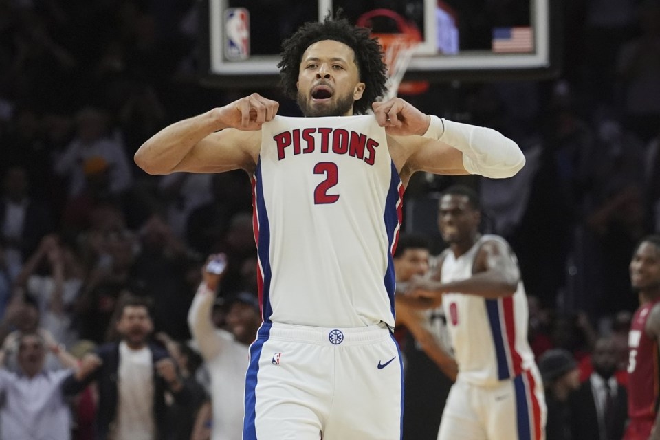 Cunningham y los Pistons se pasean delante los Kings
