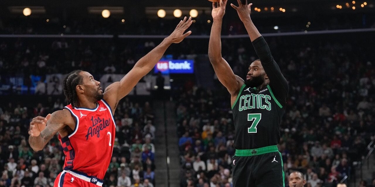 Jaylen Brown destroza a los Clippers con 50 puntos