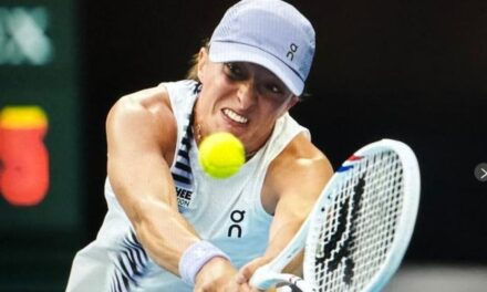 Iga Świątek supera error de praxis