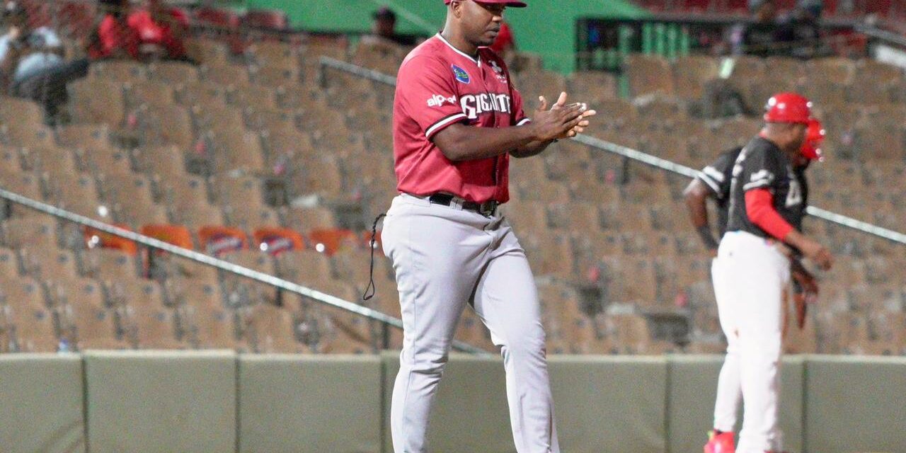 Gigantes del Cibao ratifican a Jefry Sierra como dirigente para el resto de la temporada