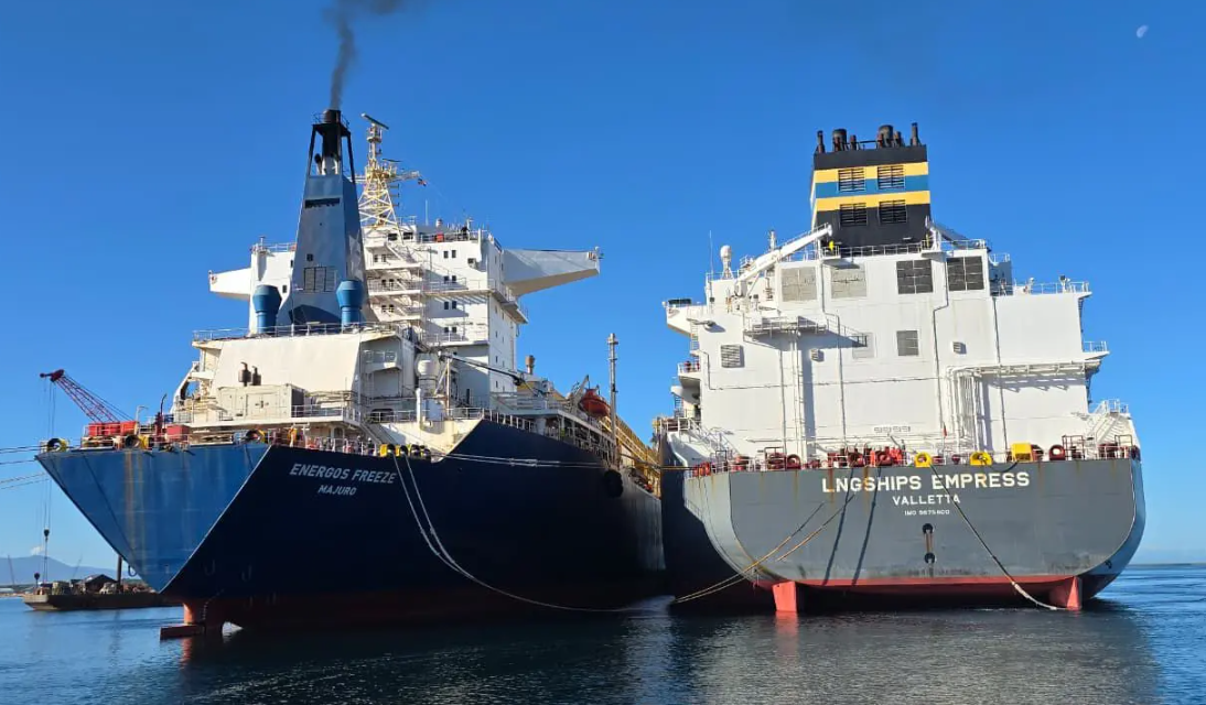 Llega primer cargamento de GNL para tesina Manzanillo Power Land