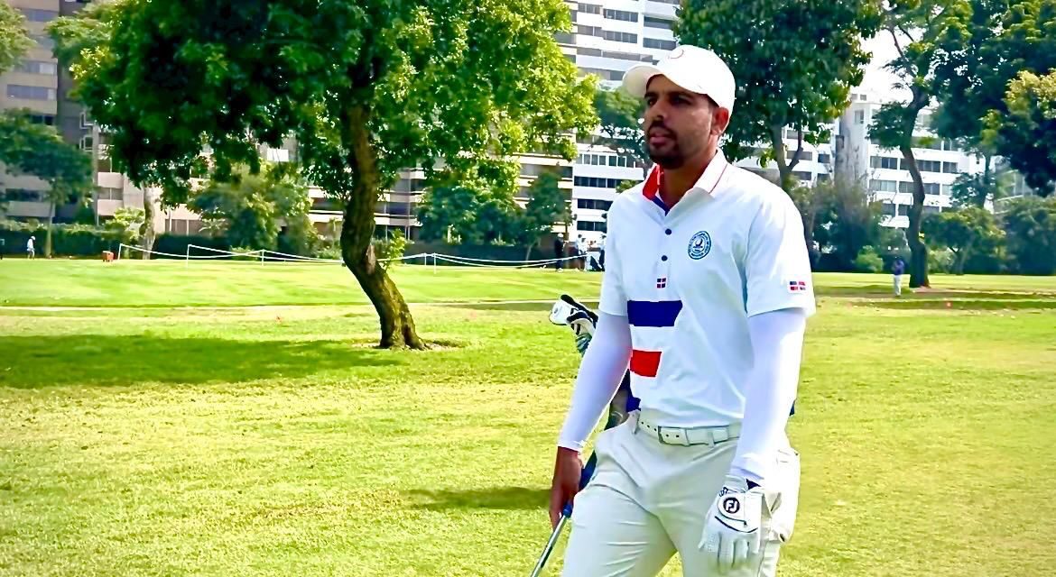 Rhadamés Peña tuvo con su mejor ronda en Latin America Amateur Championship