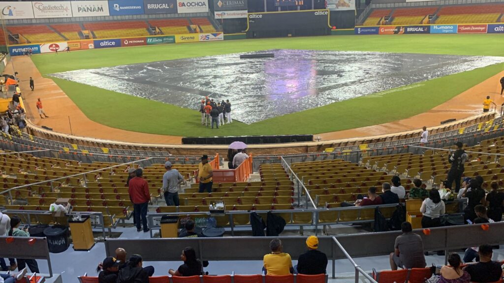 Posponen movilidad Águilas-Gigantes en San Francisco adecuado a las lluvias