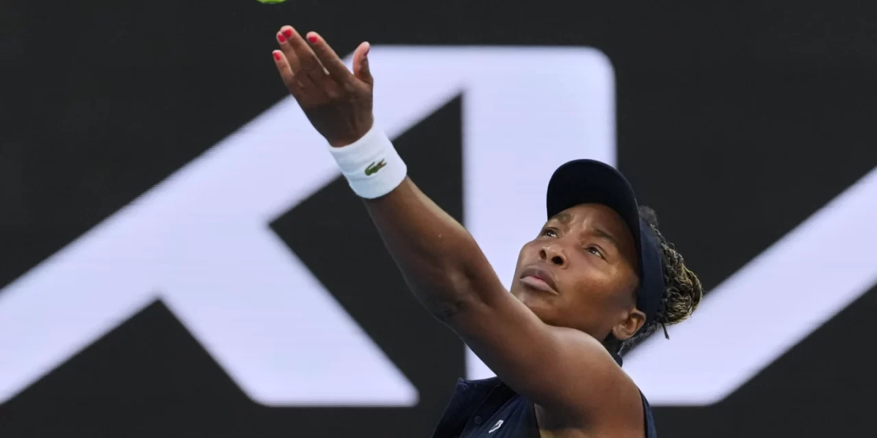 A los 45 abriles, Venus Williams establece un récord en el Abierto de Australia