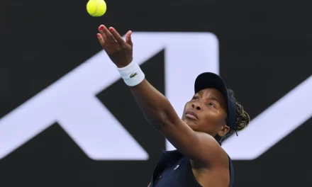 A los 45 abriles, Venus Williams establece un récord en el Abierto de Australia