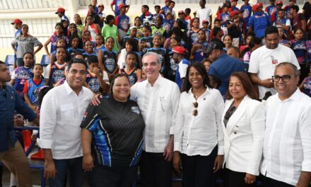Abinader entrega obras deportivas en Dajabón con inversión de 43.5 millones de pesos