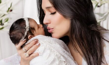 Amelia Vega comparte emotivas imágenes de su sexta hija Vail