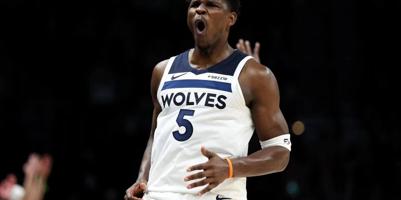 Anthony Edwards, el tercer atleta más señorita en la historia de la NBA en alcanzar 10.000 puntos