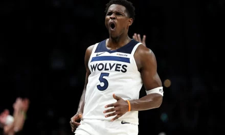 Anthony Edwards, el tercer atleta más señorita en la historia de la NBA en alcanzar 10.000 puntos