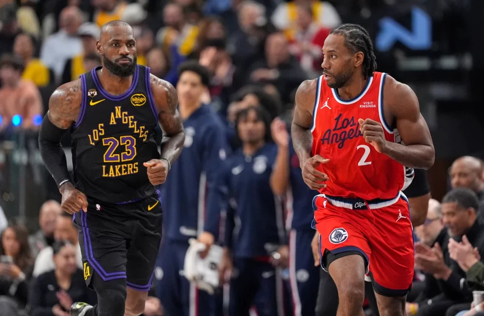 Los 24 puntos de Kawhi Leonard ayudan a los Clippers a contener a los Lakers
