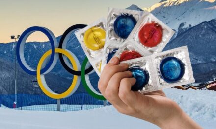 Se agotan los 10,000 condones en Juegos de Invierno