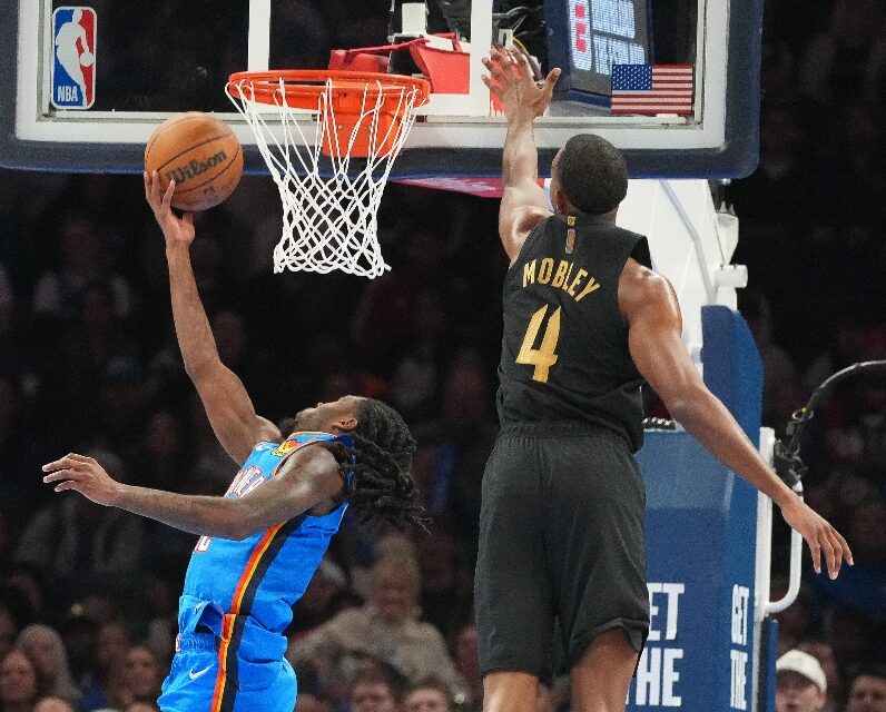 El Thunder anotó 21 triples para vencer a Cavaliers