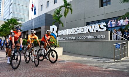 punto de partida para la 47ª tirada de la Vuelta Ciclística Independencia Nacional