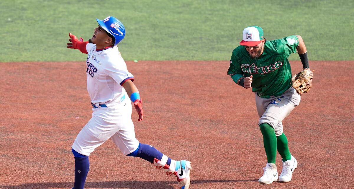 Puerto Rico le arrebata triunfo México en inicio de la Serie del Caribe