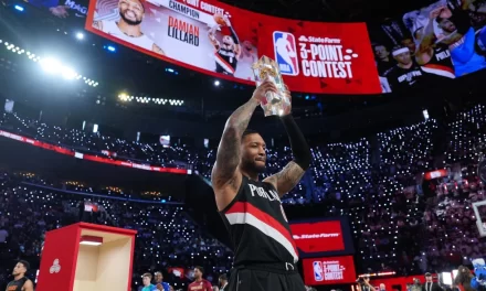 Damian Lillard apetito su tercer título en el concurso de triples de la NBA