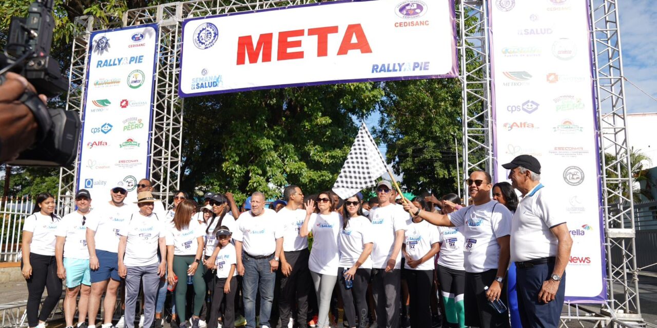 Celebran Rally a Pie 5K en San Cristóbal | De Postrero Minuto